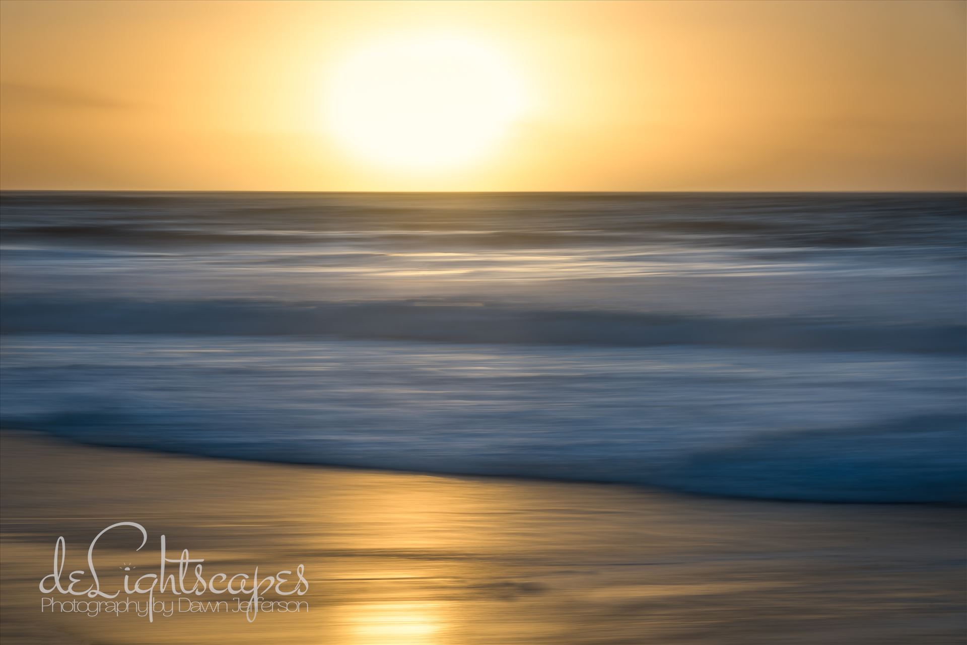 Golden - Intentional Camera Movement (ICM) - purposeful movement of the camera while the shutter is open causing intentional blurring of your subject. This is one of my favorite techniques for making dreamy abstracts. by Dawn Jefferson