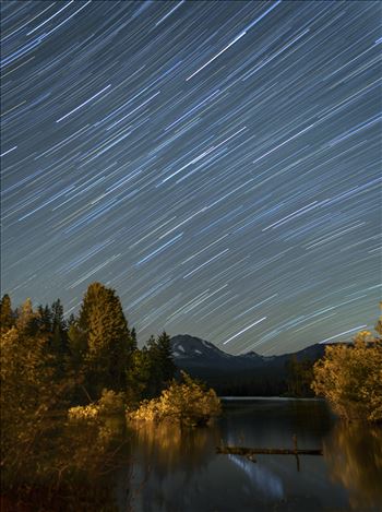Star Trails in the Summer Sky - 