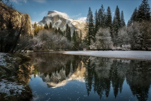 Preview of Reflecting on Half Dome in Winter